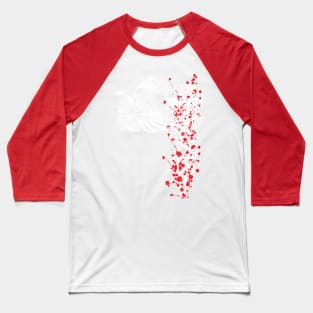 Japan Rugby Japanese Wave Cherry Blossom Baseball T-Shirt